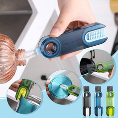 3-in-1 Multi-Function Cleaning Brush for Bottles, Cups & Grooves