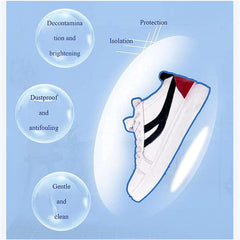 White Shoe Cleaning Cream for Stain Removal and Whitening