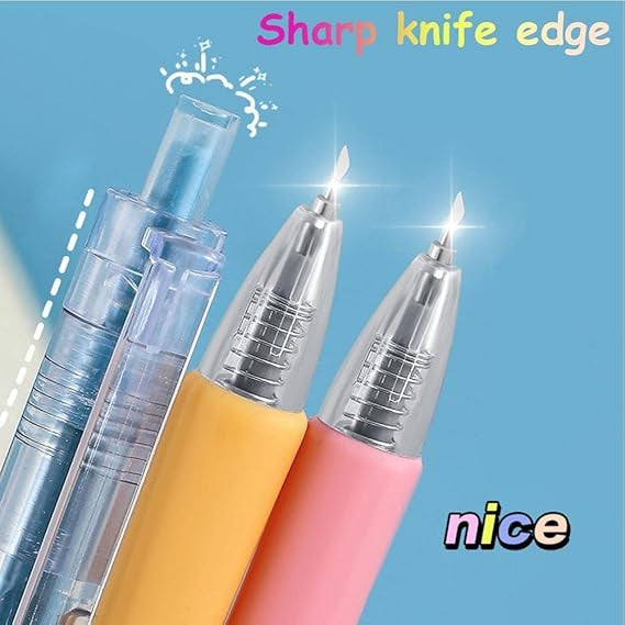 Craft Pen Cutter - Precision Crafting Tool with Durable ABS & Tungsten Blade - 1 Pc