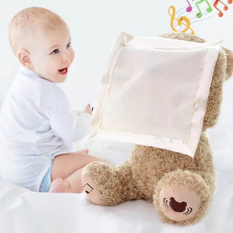 Peek-A-Boo Teddy Bear Toy for Kids