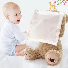 Peek-A-Boo Teddy Bear Toy for Kids