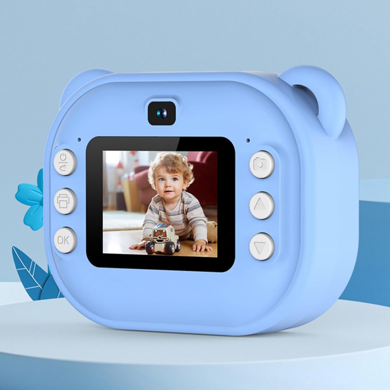 Kids Instant Print Camera with 48MP Dual Cameras & Thermal Printing