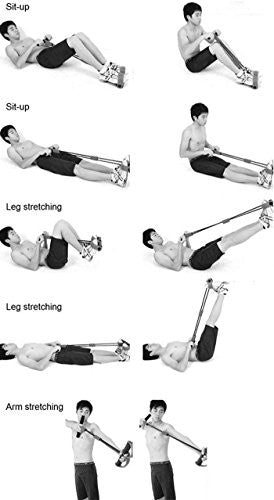 4-Band Waist & Body Shaper Pull Reducer for Toning & Fat Burn