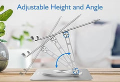 Foldable Adjustable Tablet Stand for iPad and More