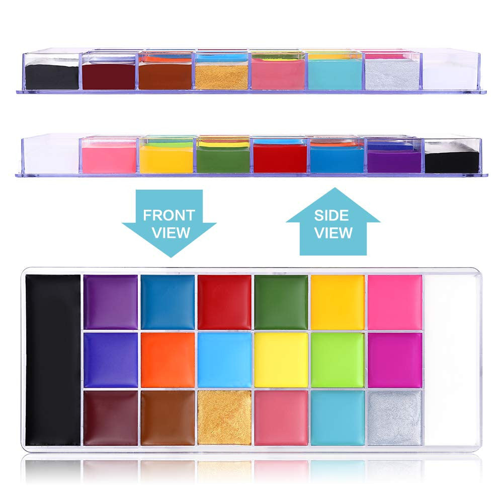 VersaColor Face & Body Paint Palette for Creative Artistry