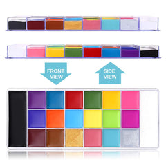 VersaColor Face & Body Paint Palette for Creative Artistry