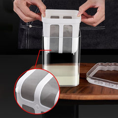 Indian Yogurt Filter & Strainer Box for Fresh Curd Making