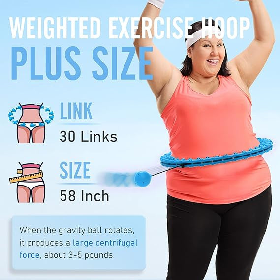 Colorful Hula Hoop Circle for Fun and Fitness