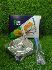 Stainless Steel Puri & Roti Press Maker I-Y for Perfect Flatbreads