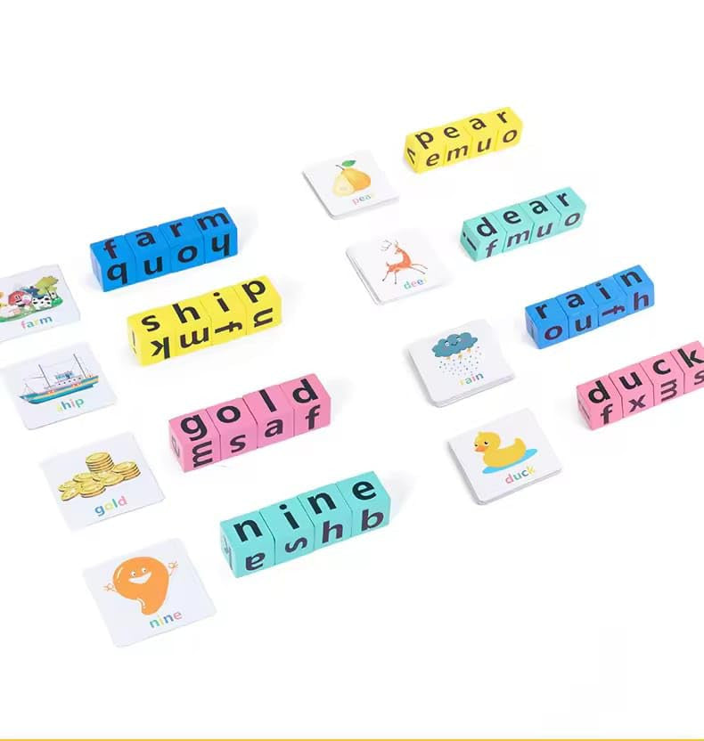 Time Puzzle Word Race Cube - Spelling & Puzzle Challenge