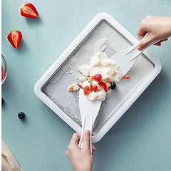 Ice Cream Roll Maker Tray - Easy Ice Cream Machine for Delicious Rolls