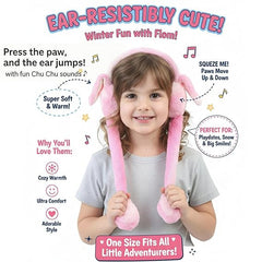 Cute Rabbit Ear Headband & Winter Ear Warmer for Kids & Adults