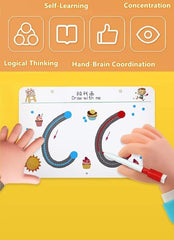 Magical Tracing Practice Workbook Set for Kids
