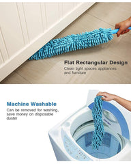 Extendable Microfiber Fan & Home Dusting Brush for Ceiling, Floor & Car