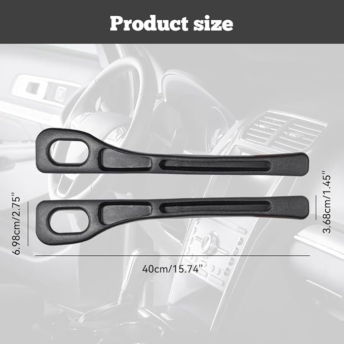 Car Seat Gap Filler Organizer Set – 2 Pcs Storage Box for Cars