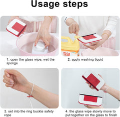 Magnetic Double-Sided Car Window Wiper & Cleaner