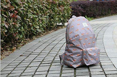 Foldable Waterproof College Backpack - Compact & Durable Bag