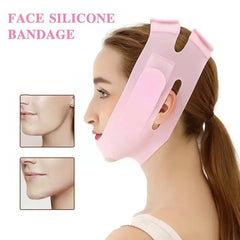 Silicone V Face Lift Belt for Double Chin & Face Contouring