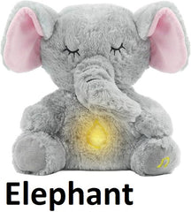 Breathing Elephant Plush with Rhythmic Motion, Music & Lights