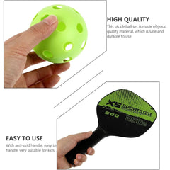 Premium Pickleball Racket Set with 2 Paddles and 4 Balls
