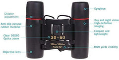 30X60 High Power Waterproof Binoculars for Wildlife & Sports Viewing