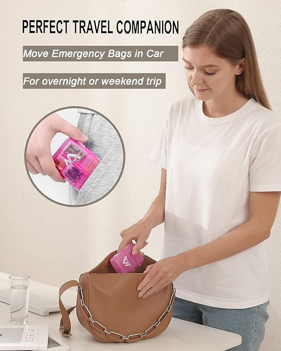 Compact 7-Day Travel Mini Pill Box for Easy Medication Storage