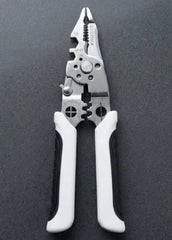 9-in-1 Stainless Steel Wire Stripper & Crimping Tool – Multi-Function Cable Cutter & Wiring Tool