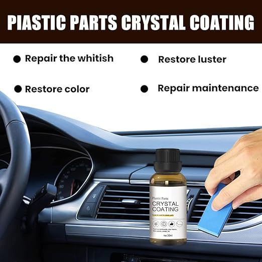 Crystal Coating Cleaner & Polish for Plastic Parts