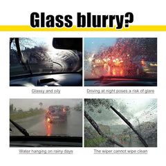 Car Glass Oil & Water Spot Remover - Windshield & Surface Cleaner