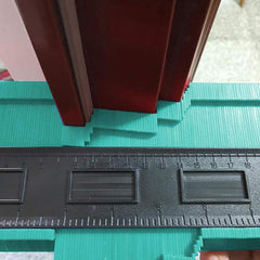 10-Inch Plastic Contour Gauge Ruler for Precise DIY & Carpentry Tasks