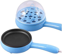 Multi-Function 7-Egg Egg Boiler & Frying Pan with Handle
