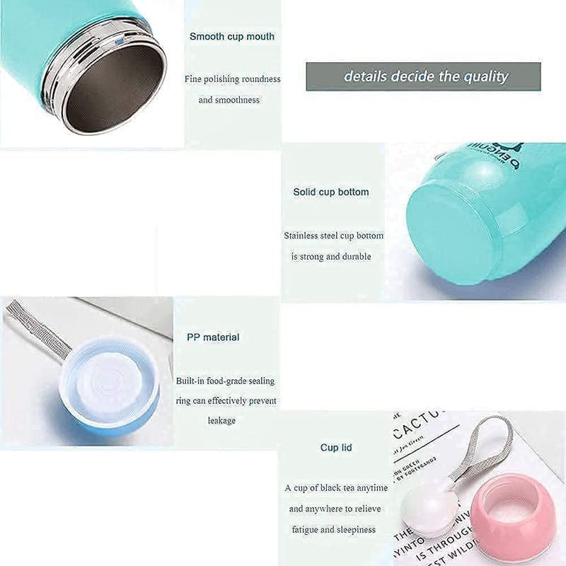 Cute Penguin 300ml Leakproof Stainless Steel Water Bottle