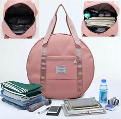 Round Shape Duffle Travel Bag - Waterproof, Large Capacity, Sports & Gym Bag