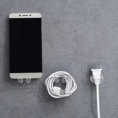 Transparent 2-in-1 Sticker Hook, Wall-Mounted, Multi-Function Storage(1 Pcs)