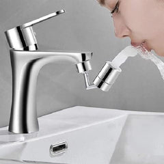 720° Rotating Faucet with Splash Filter and Dual Mode Water Flow