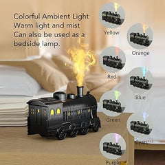 Retro Train Essential Oil Diffuser & Humidifier for Aromatherapy