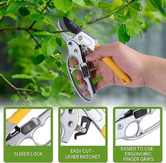 Stainless Steel Gardening Snip - Precision Garden Cutting Scissors