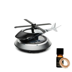 Helicopter Solar Car Freshener - Eco-Friendly Vehicle Fragrance