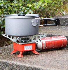 Compact Portable Gas Stove for Camping and Outdoor Cooking
