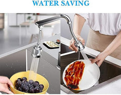 Switch Turbo Flex 360° Rotatable Kitchen Sink Faucet with Splash Filter