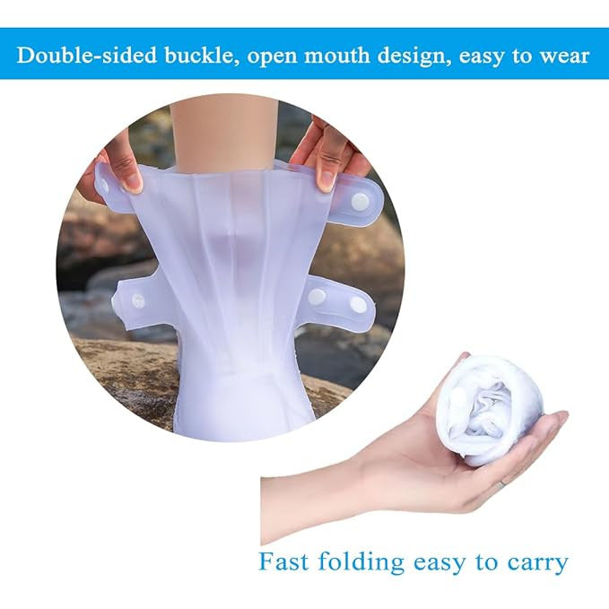 Waterproof Silicone Rain Boot Cover for Shoes - Waterproof Shoe Protector