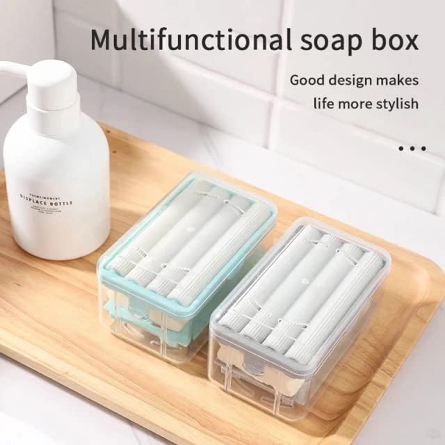 2-in-1 Soap Pump & Brush Dispenser with Drain Holes