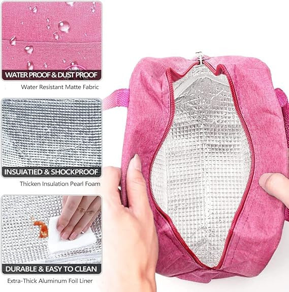 Leak-Proof Hot & Cold Lunch Bag for Easy Meal Storage