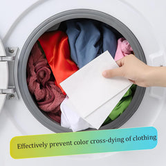 Color Catcher Laundry Detergent Sheets for Preventing Color Mixing