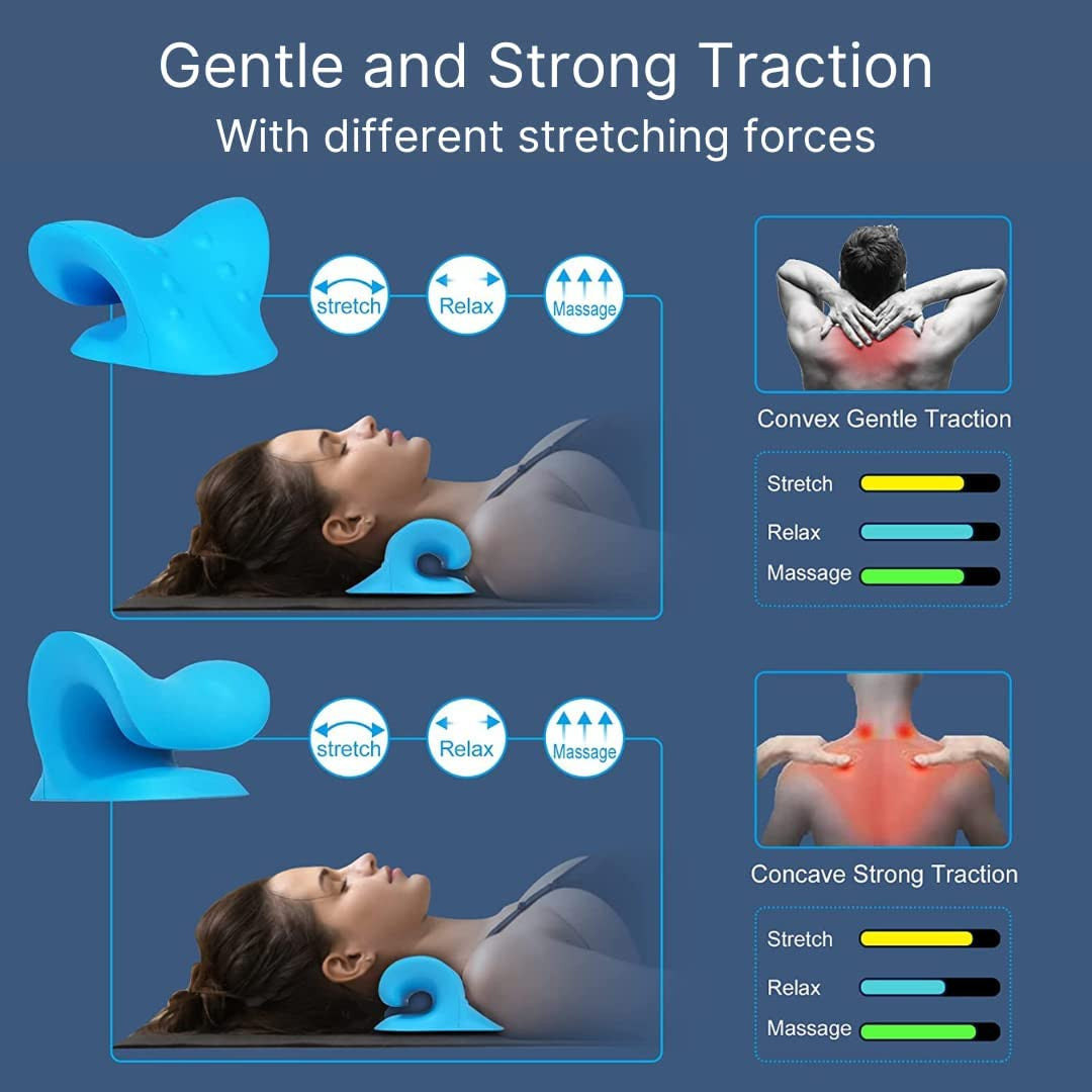 Neck Traction Device for Relaxation and Support