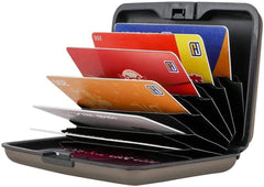 Slim Aluminum Card Holder for Credit Cards and IDs