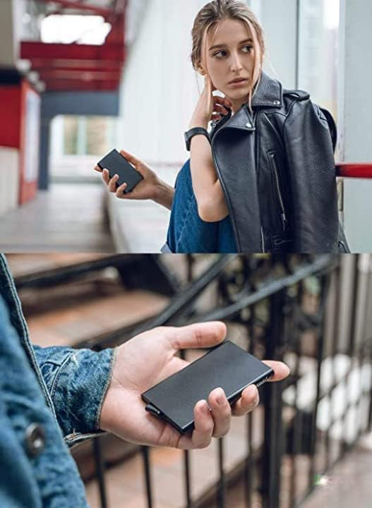 ATN Slim RFID Credit Card Holder & Card Case for Secure Storage