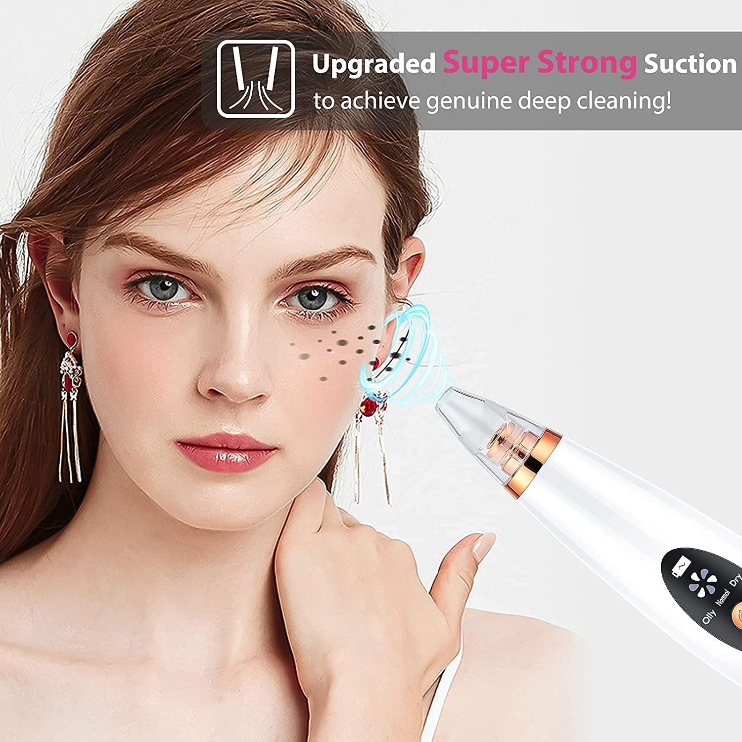 6-in-1 Multi-Function Blackhead Remover & Derma Suction Tool