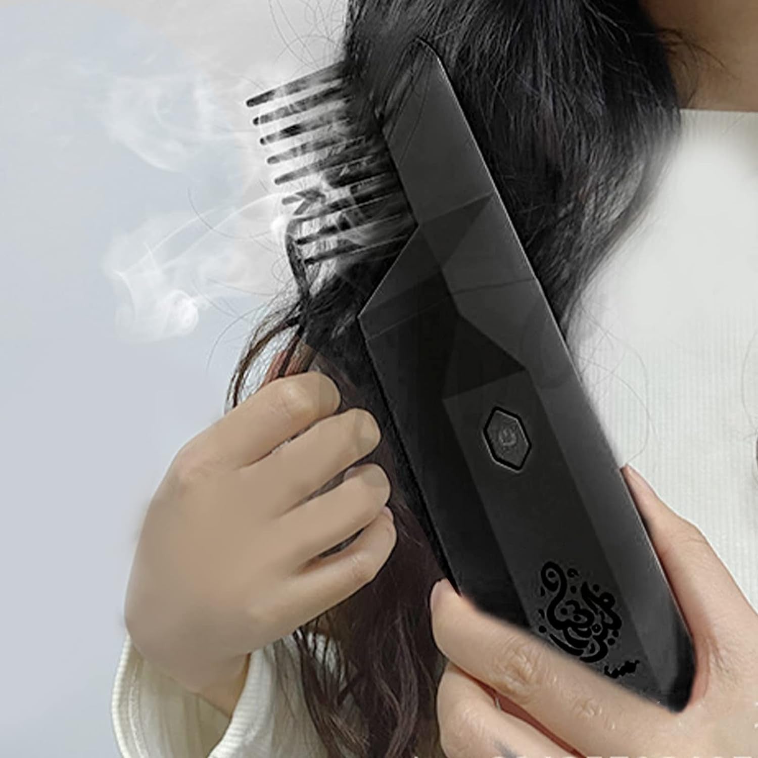 Smart Hair Comb Incense Burner - Portable Electric Aromatherapy Diffuser