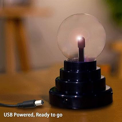 Glass Plasma Ball Lightning Lamp for Stunning Visual Effects